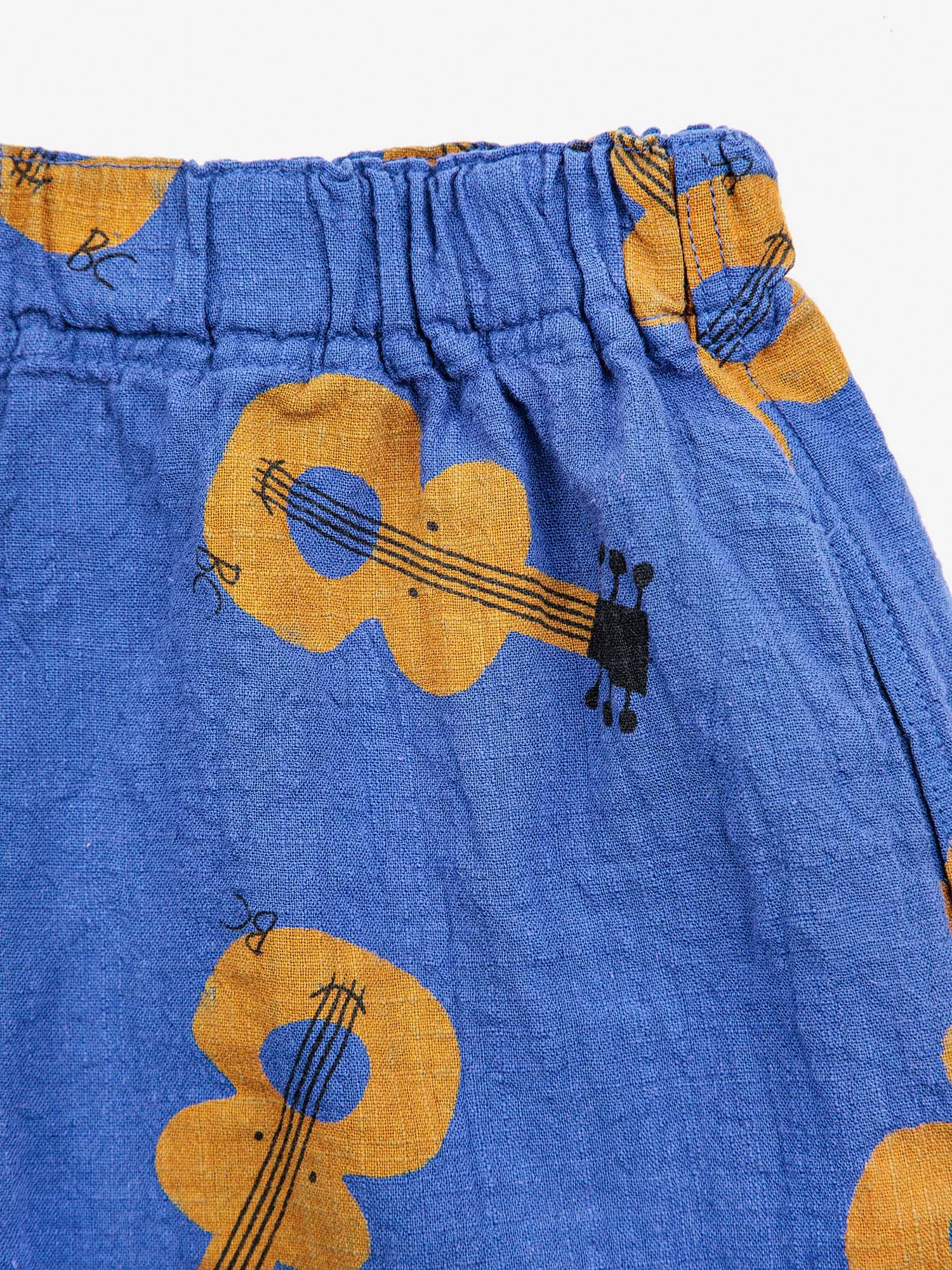 Acoustic Guitar All Over Woven Shorts