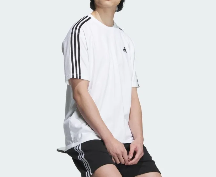 adidas  |Plain Cotton Short Sleeves Logo T-Shirts