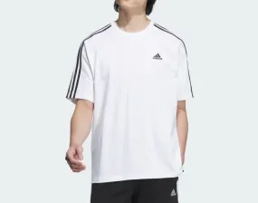 adidas  |Plain Cotton Short Sleeves Logo T-Shirts