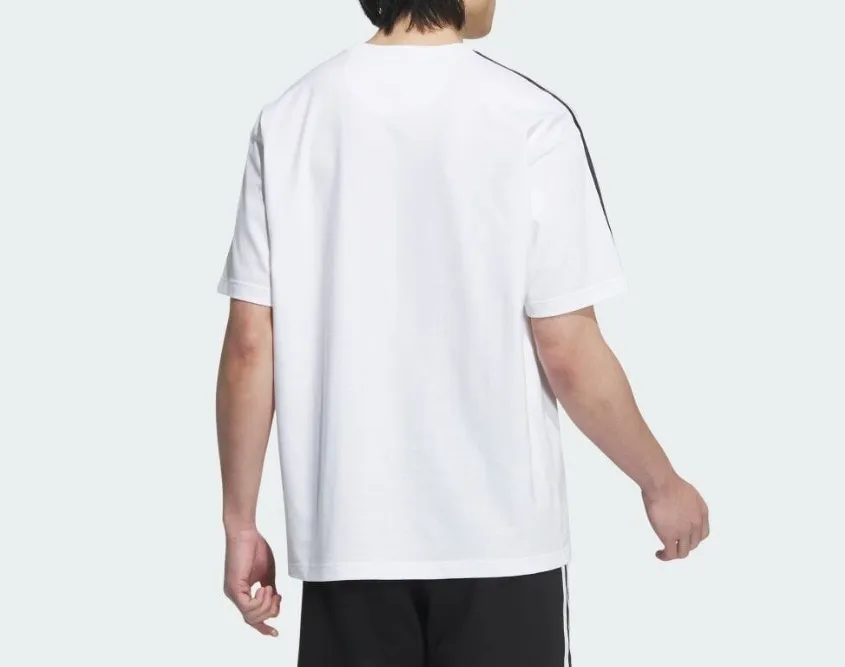 adidas  |Plain Cotton Short Sleeves Logo T-Shirts