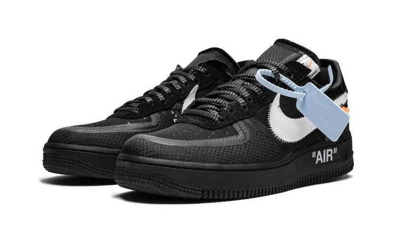 Air Force 1 Low Off-White 'Black' (Infant & Kids)