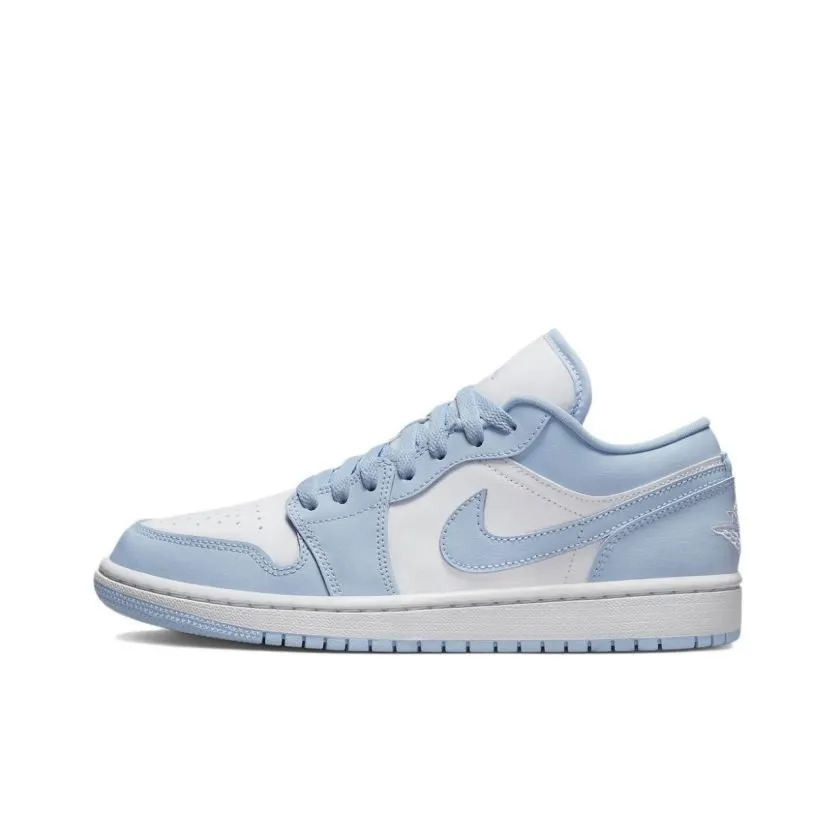 Air Jordan 1 Low Wmns Aluminium / Ice Blue 