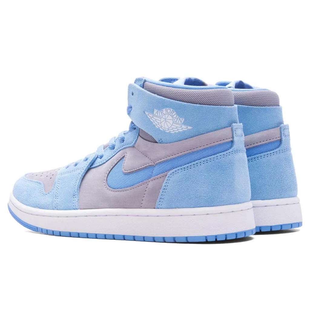 Air Jordan 1 Zoom Comfort 2 - Cement Grey/White/University Blue