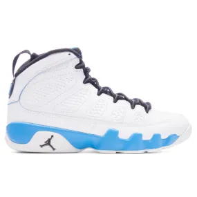 Air Jordan 9 Retro 'Powder Blue' - Summit White/Black/Dark Powder Blue