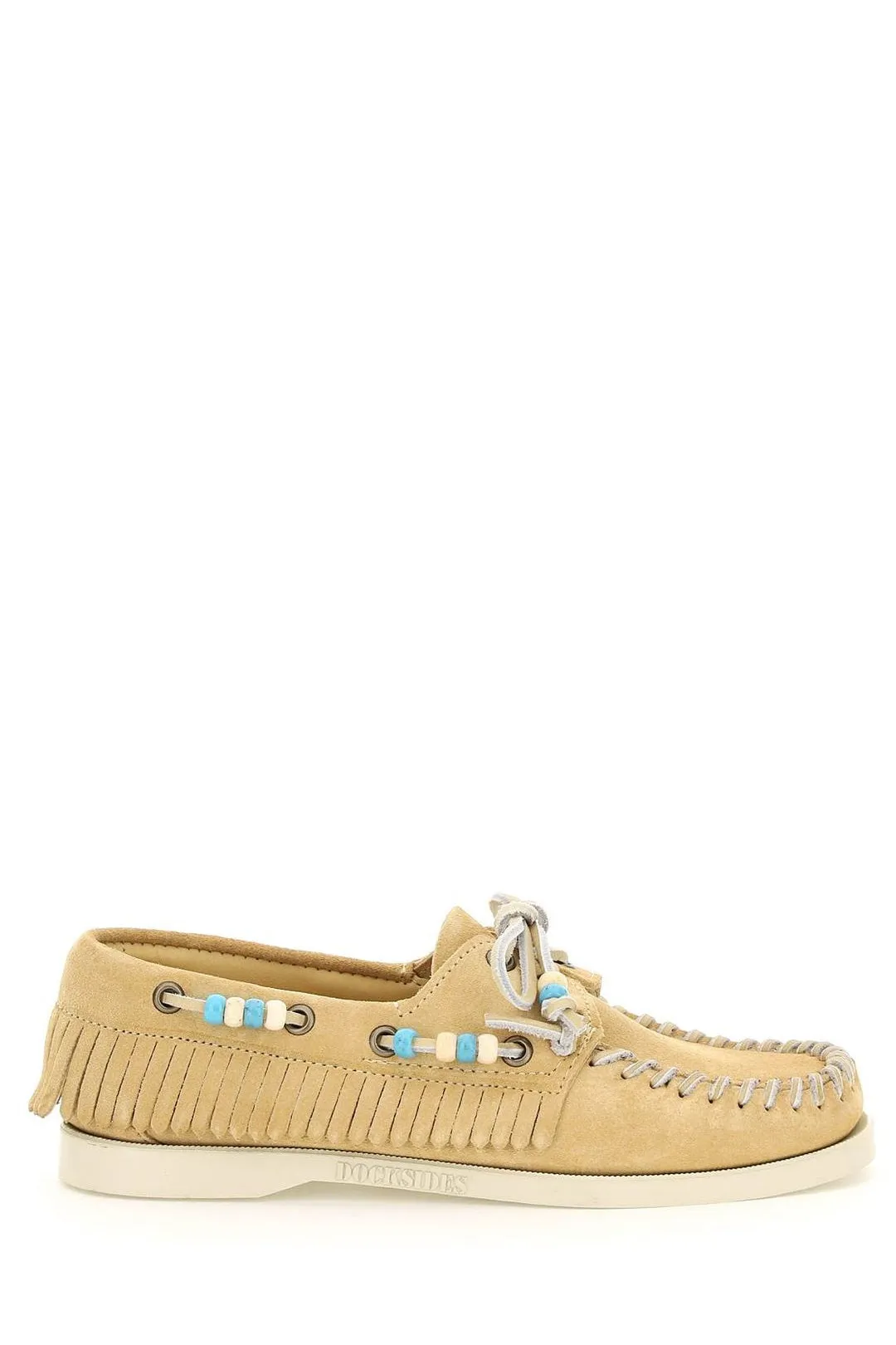 Alanui X Sebago Dockside Fringe-Detailed Loafers