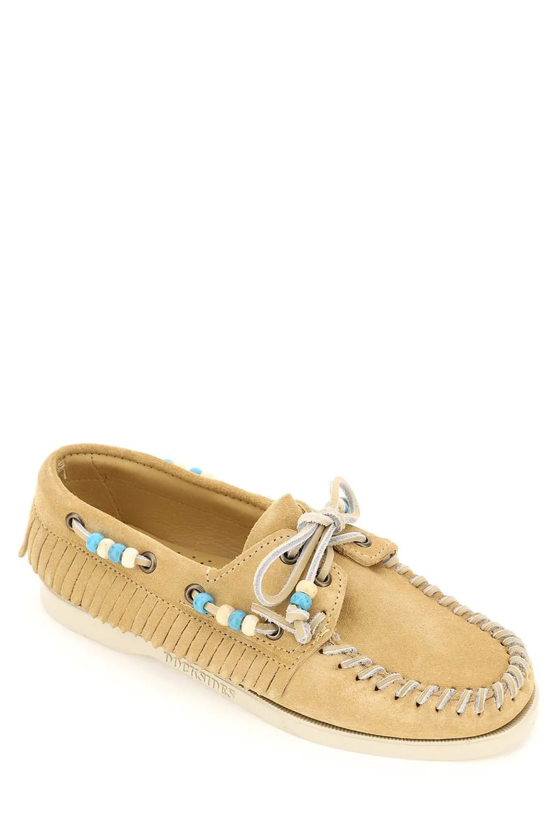 Alanui X Sebago Dockside Fringe-Detailed Loafers