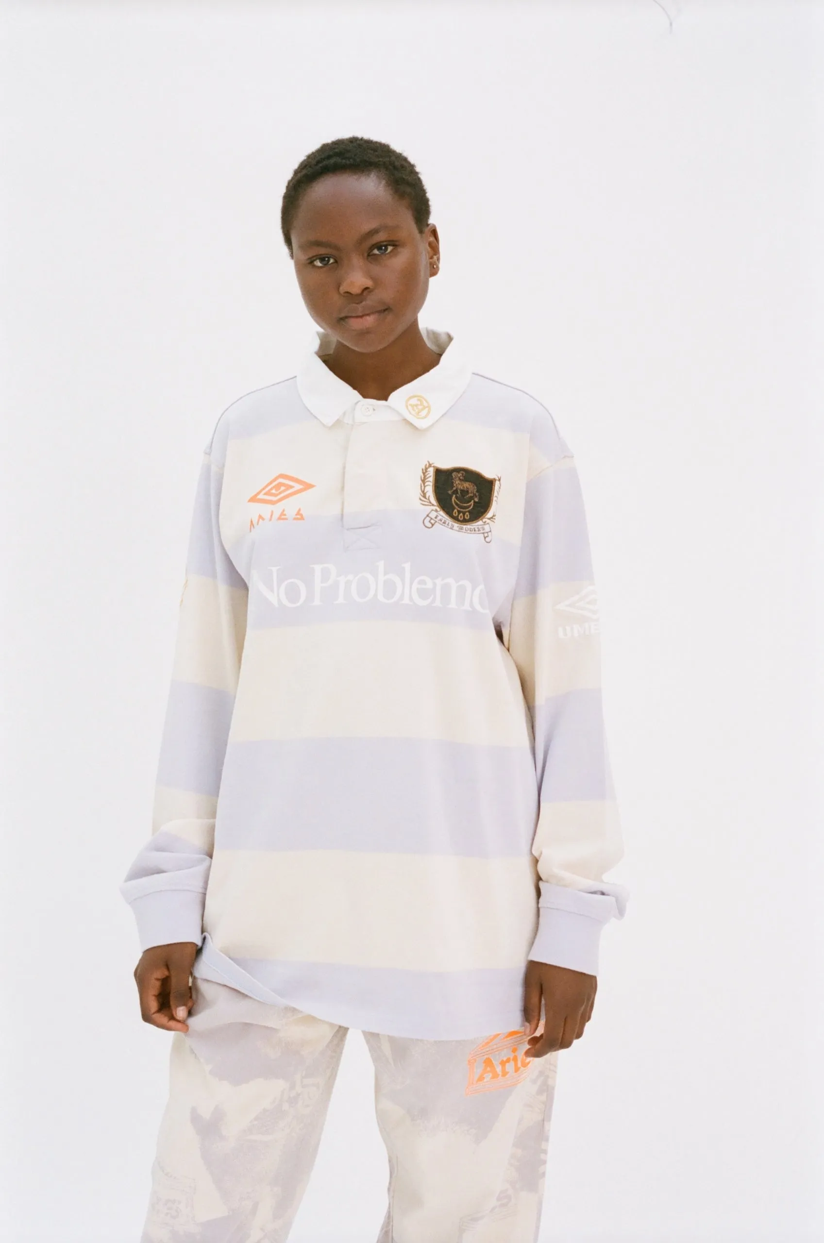 Aries x Umbro Inked Rugby Shirt