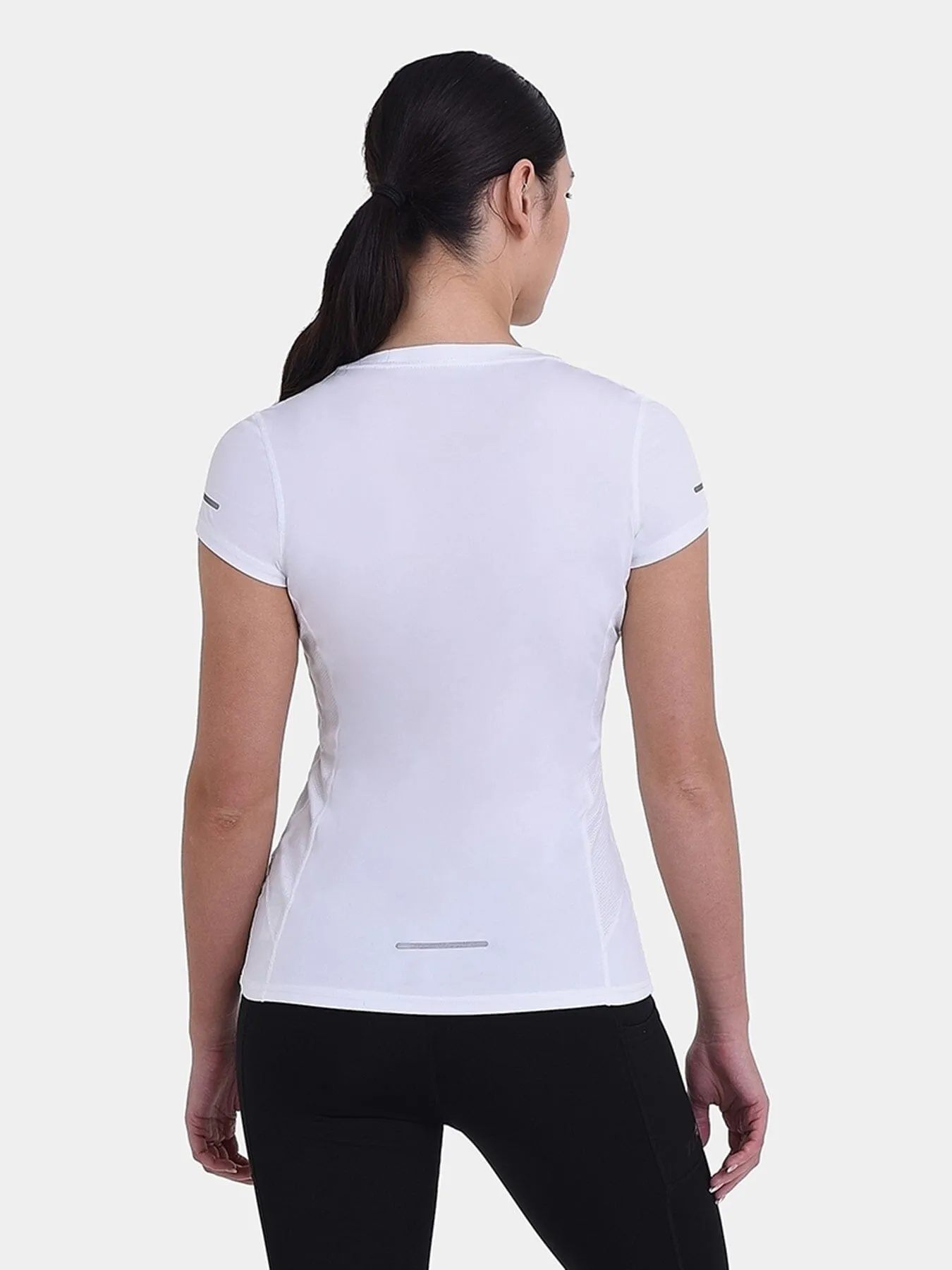 Atomic Short Sleeve T-Shirt With UPF 50+ Protection & Side Mesh Panels For Women