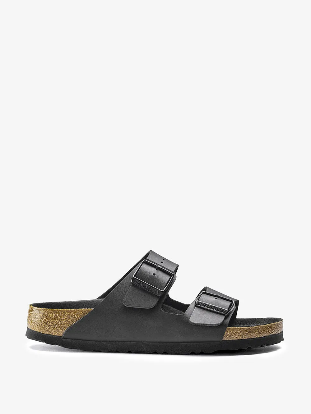 Birkenstock - Ciabatta doppia fascia in pelle scamosciata modello Arizona triples