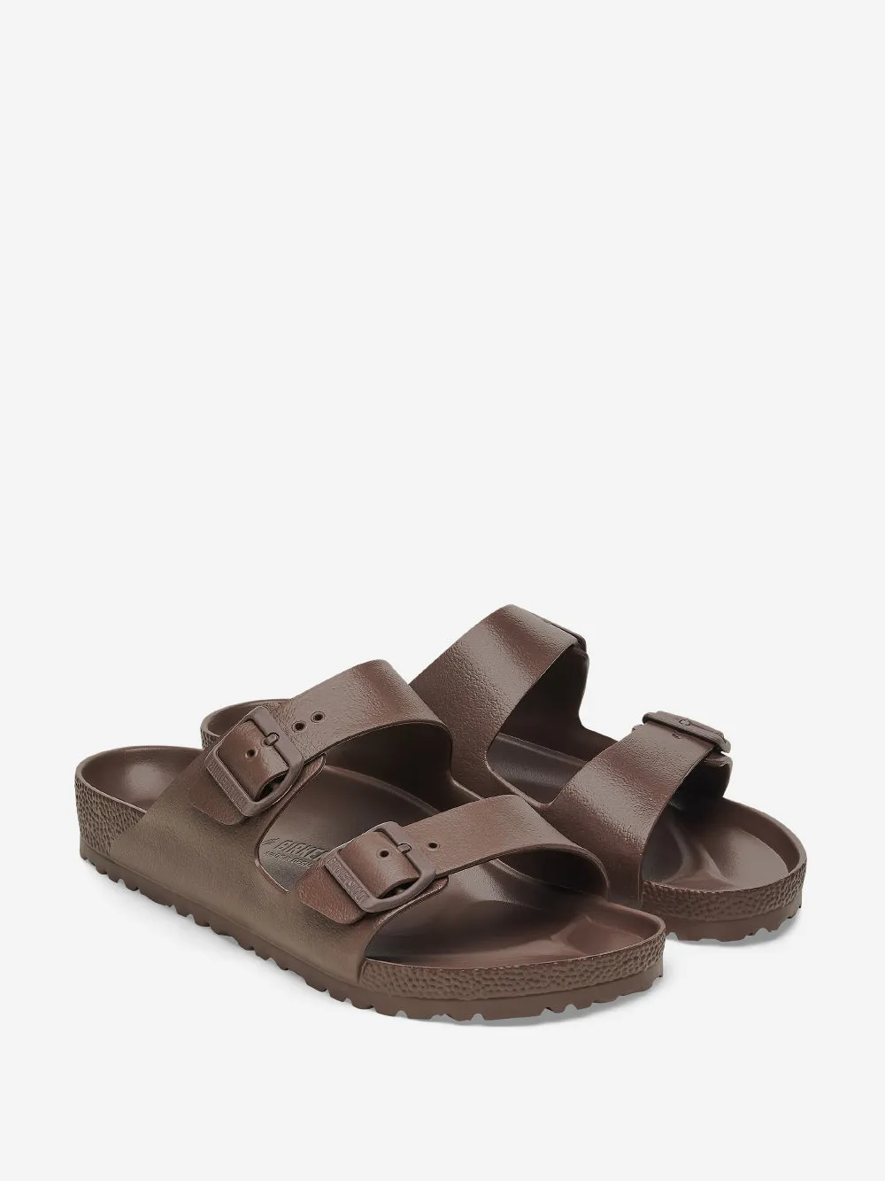 Birkenstock - Ciabatta in gomma doppia fascia con cinturini regolabili  modello Arizona