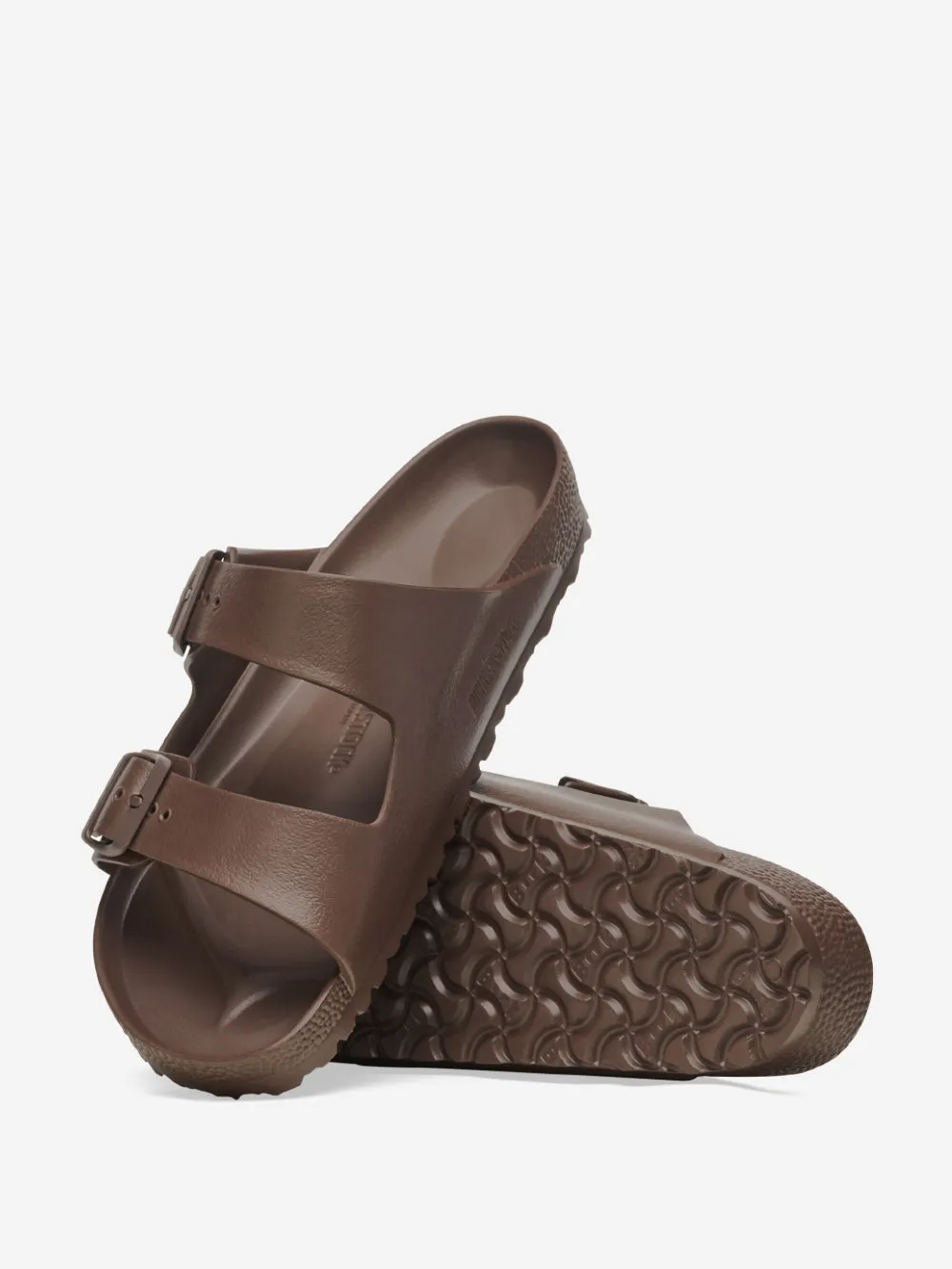 Birkenstock - Ciabatta in gomma doppia fascia con cinturini regolabili  modello Arizona