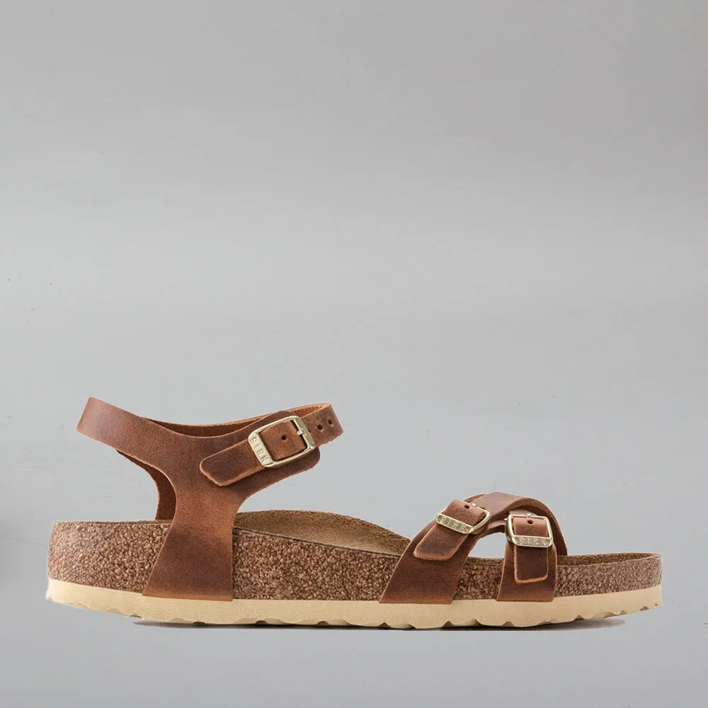 BIRKENSTOCK KUMBA 1021489 COGNAC OILED NARROW