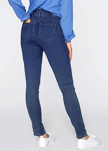 bonprix High Waist Push-Up Jeans | Grattan