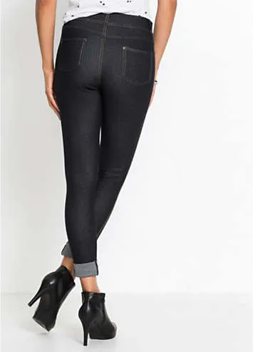 bonprix Turn-Up Jeggings by bonprix | Kaleidoscope