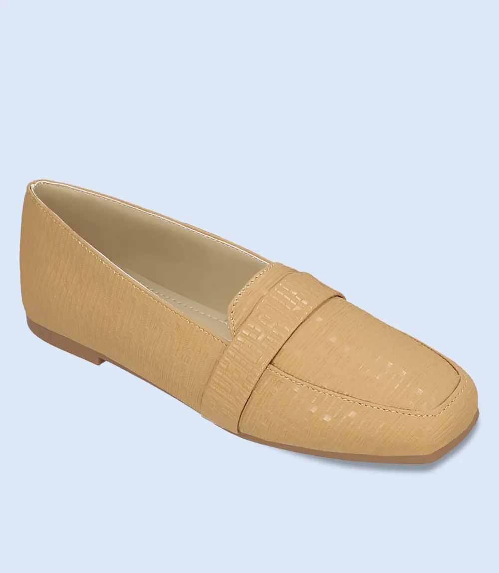 BW7259-NUDE-Women Casual Pumps