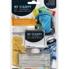 Colop DIY My Stampy Stamp Labelling Kit Clothes Bags Books