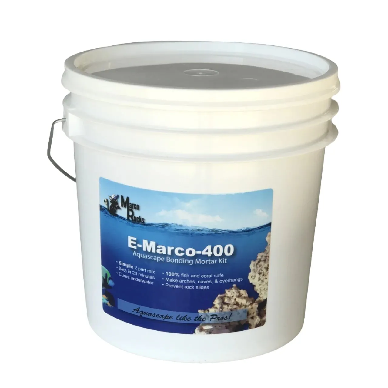 E-Marco-400 Aquascaping Mortar Complete Kit (Natural and Coralline now available)