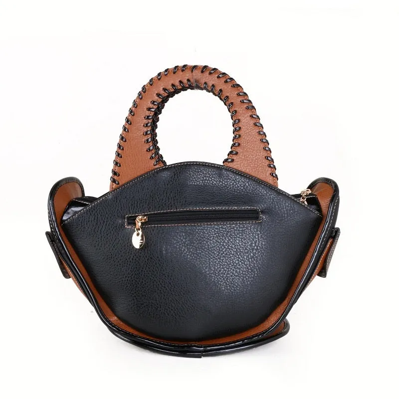 Fashion Leather Women Outdoor Travel Designer Shoulder Messenger Portable Tote Handbags With Purses