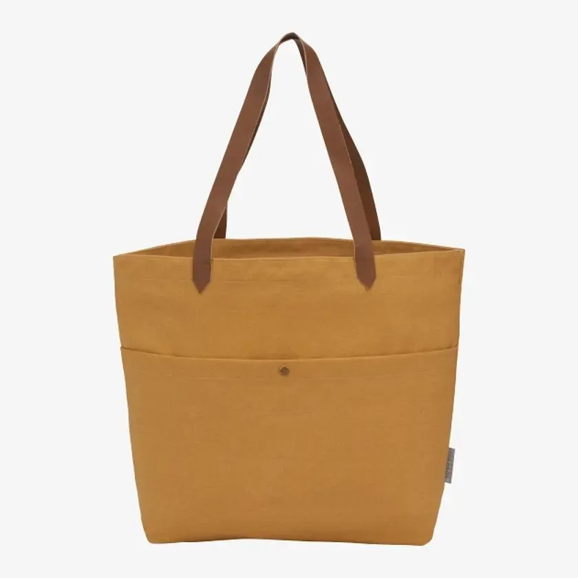 Field & Co 16 oz Cotton Canvas Book Tote 7950-19 Gold