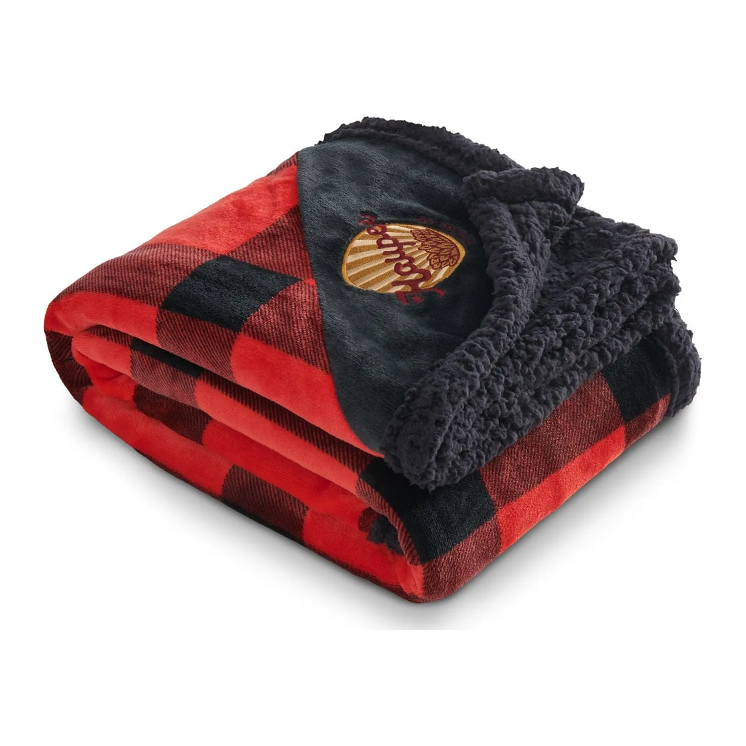 Field & Co. - Buffalo Plaid Sherpa Blanket