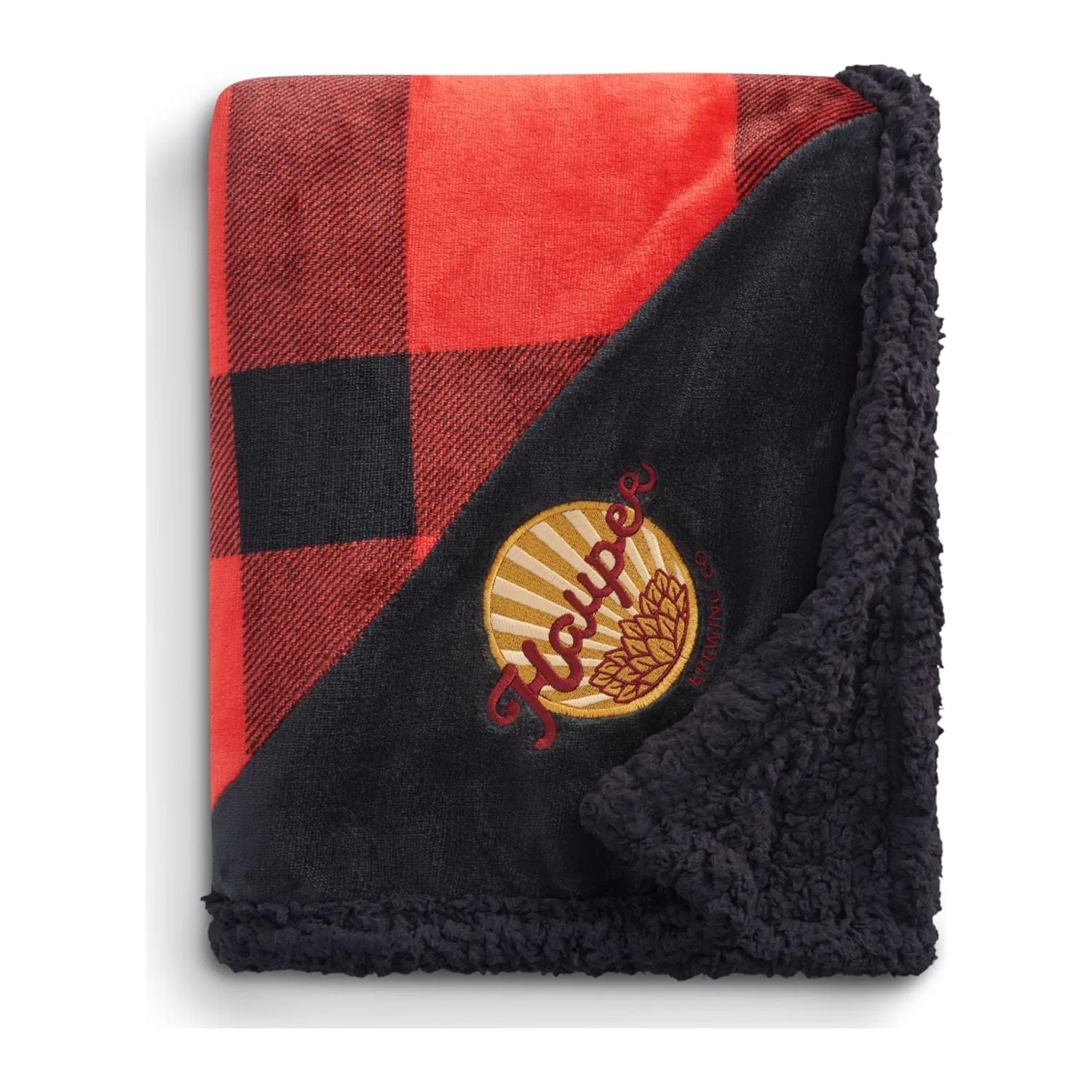 Field & Co. - Buffalo Plaid Sherpa Blanket