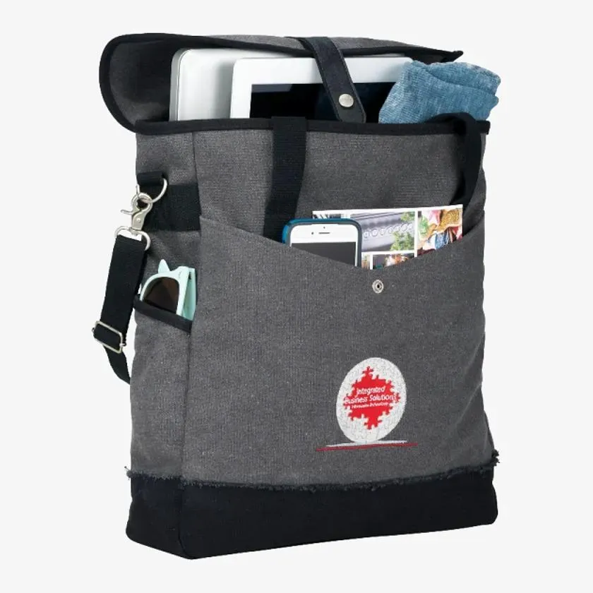 Field & Co Hudson 15 Computer Tote 7950-93 Gray