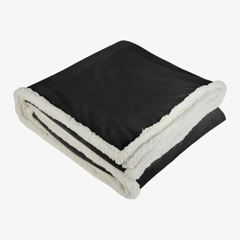 Field & Co Sherpa Blanket, Black