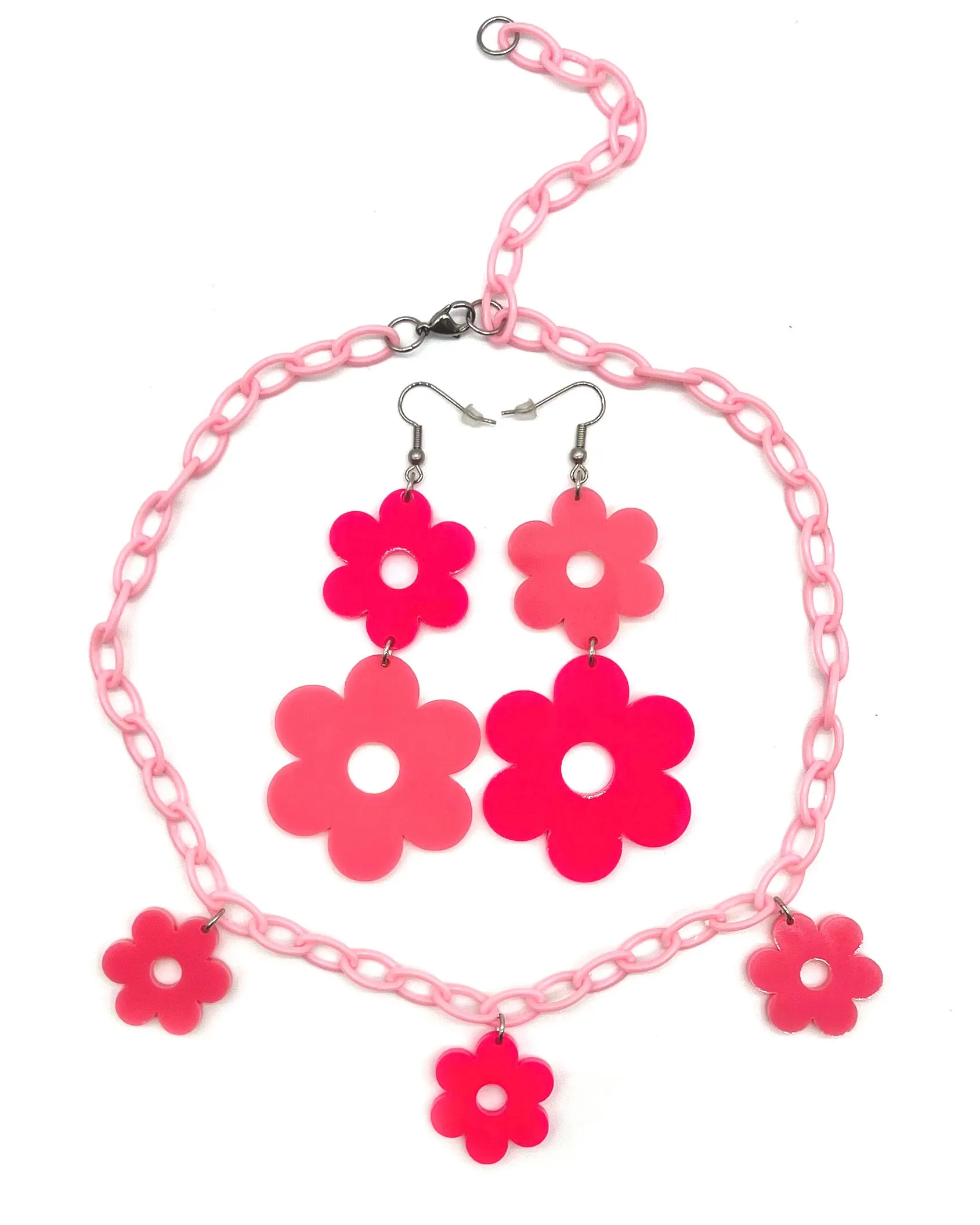 Flower Power Choker Necklace