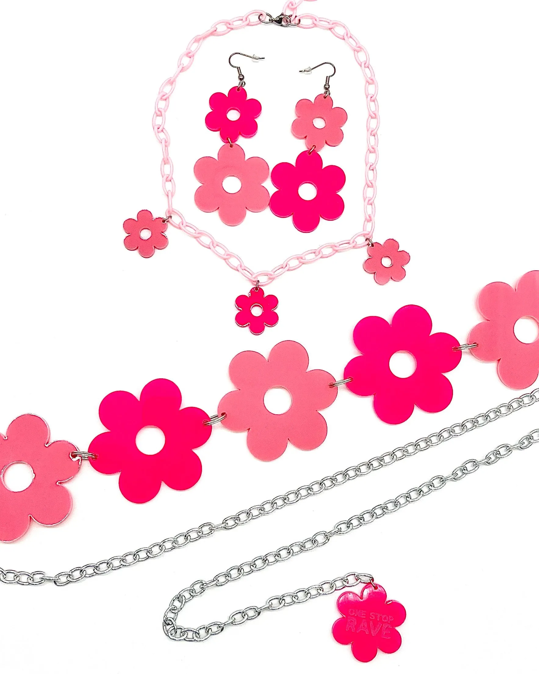 Flower Power Choker Necklace