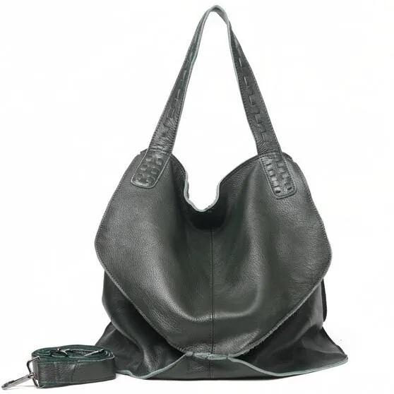 Genuine Leather Large Capacity Casual Women's Multi functional Shoulder Bags