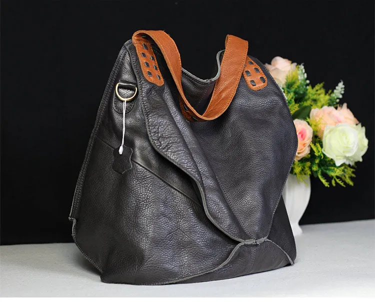 Genuine Leather Large Capacity Casual Women's Multi functional Shoulder Bags