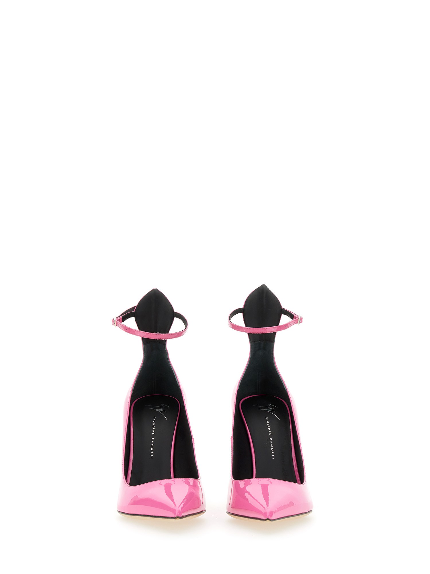 GIUSEPPE ZANOTTI    PATENT LEATHER PUMPS