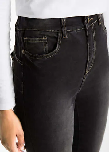 High Waist Push-Up Jeans by bonprix | Look Again