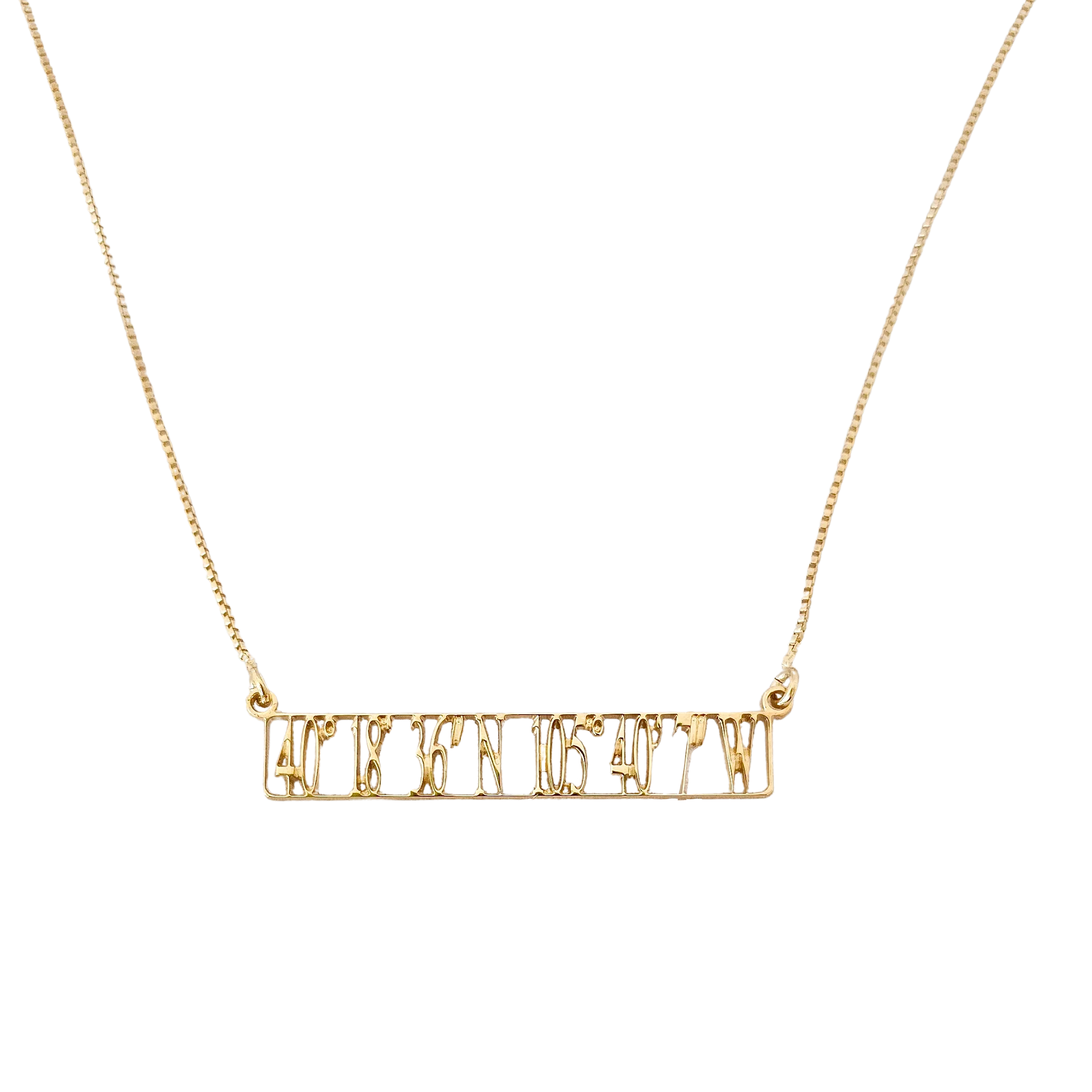 Horizon Bar Necklace