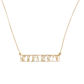 Horizon Bar Necklace