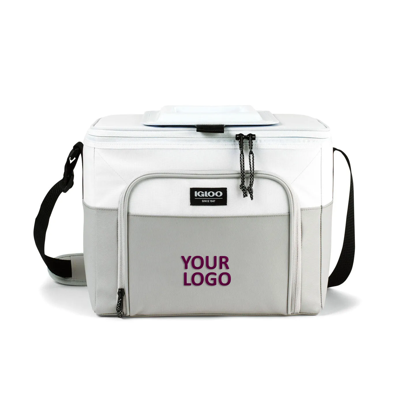 Igloo Seadrift Hard Lined Customized Coolers, WhiteGrey