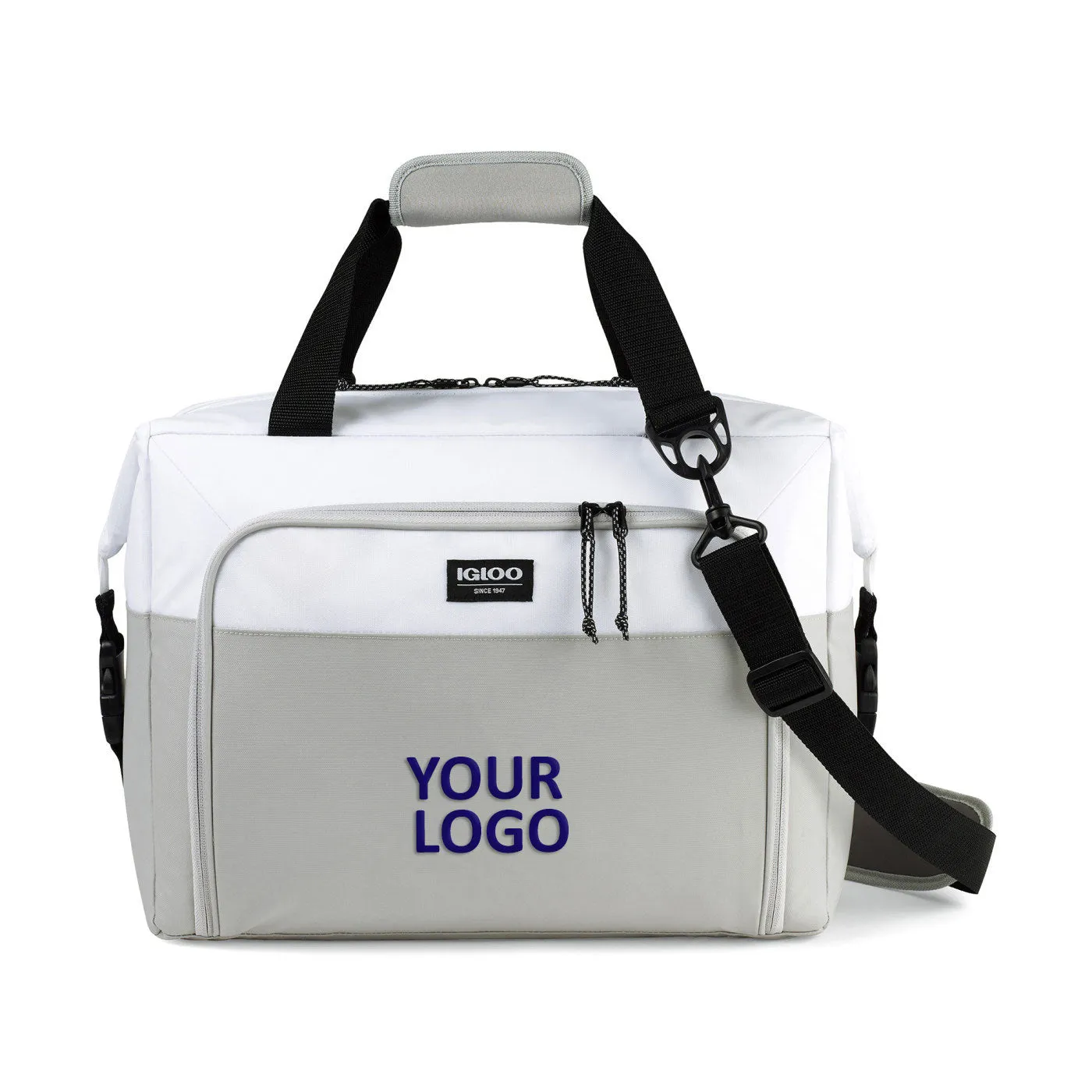 Igloo Seadrift Snap Down Customized Coolers, WhiteGrey