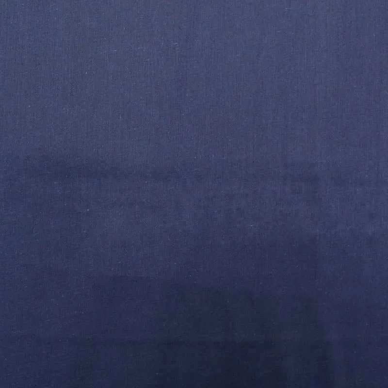 Indian Cotton Voile - Navy Blue