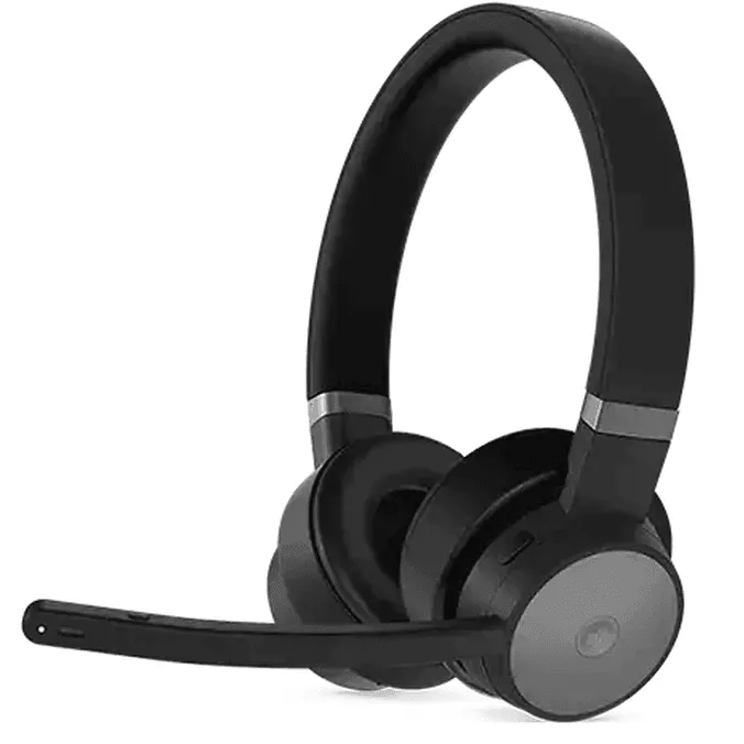 Lenovo Go Wireless ANC Headset Headphones Charging Stand Microsoft Teams Certified