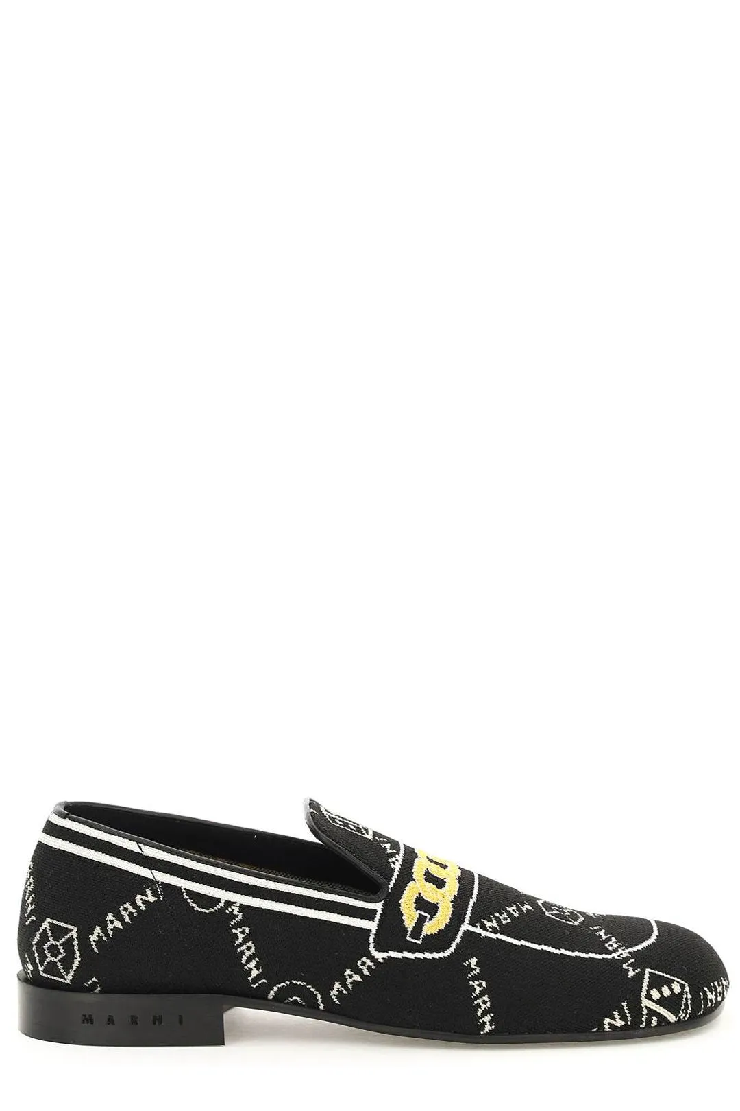 Marni Marnigram Jacquard Loafers