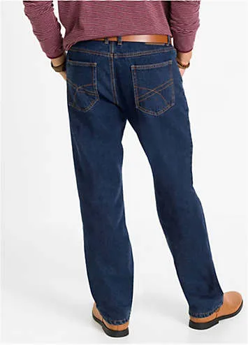 Men’s Lined Winter Jeans by bonprix | Look Again