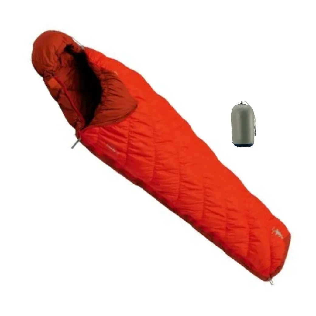 Montbell Sleeping Bag Unisex Burrow Bag #5 - Ultra Lightweight Outdoor Travel Trail Backpacking Trekking Camping Winter Cold Wea