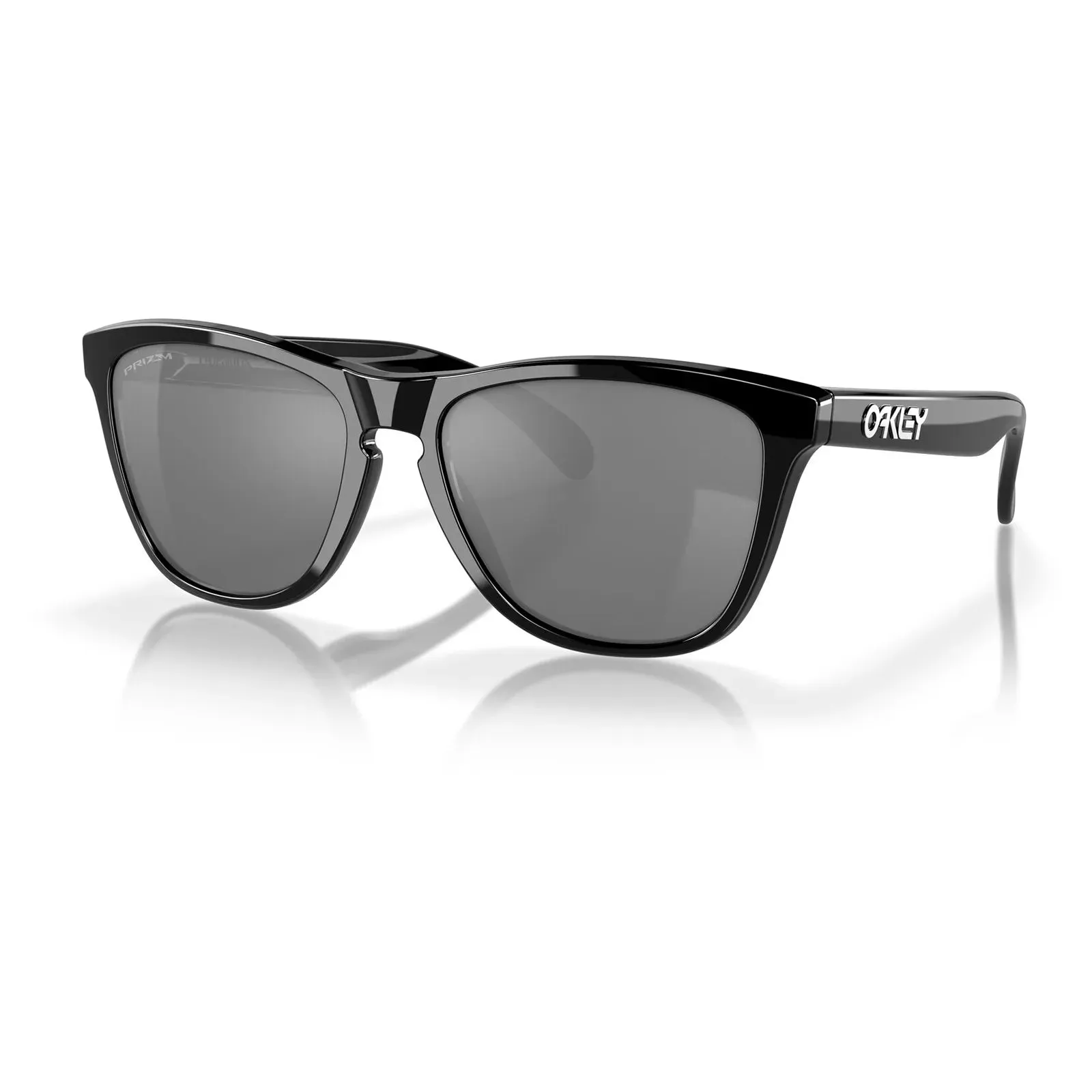 Oakley Frogskin Sunglasses - Polished Black/Prizm Black