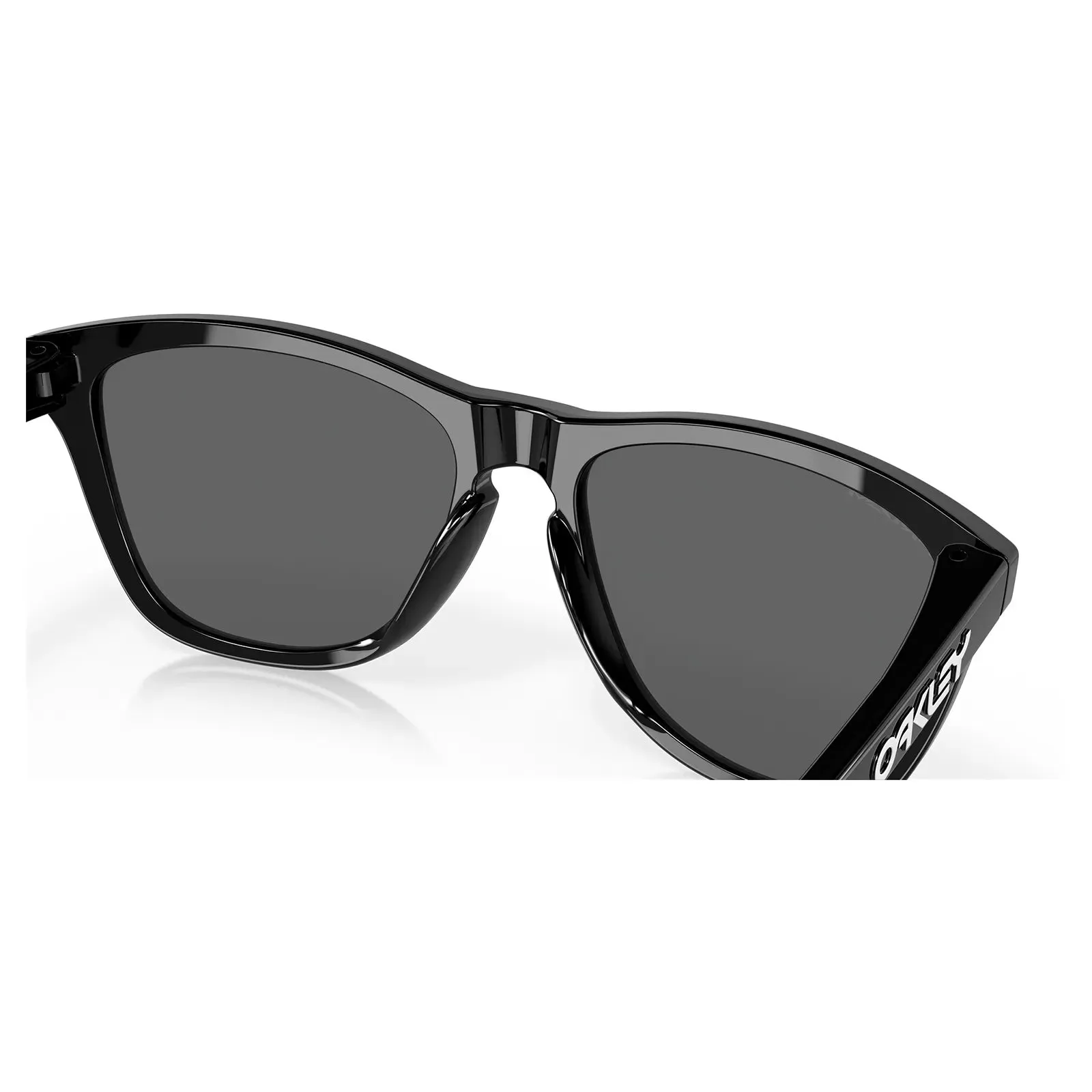 Oakley Frogskin Sunglasses - Polished Black/Prizm Black