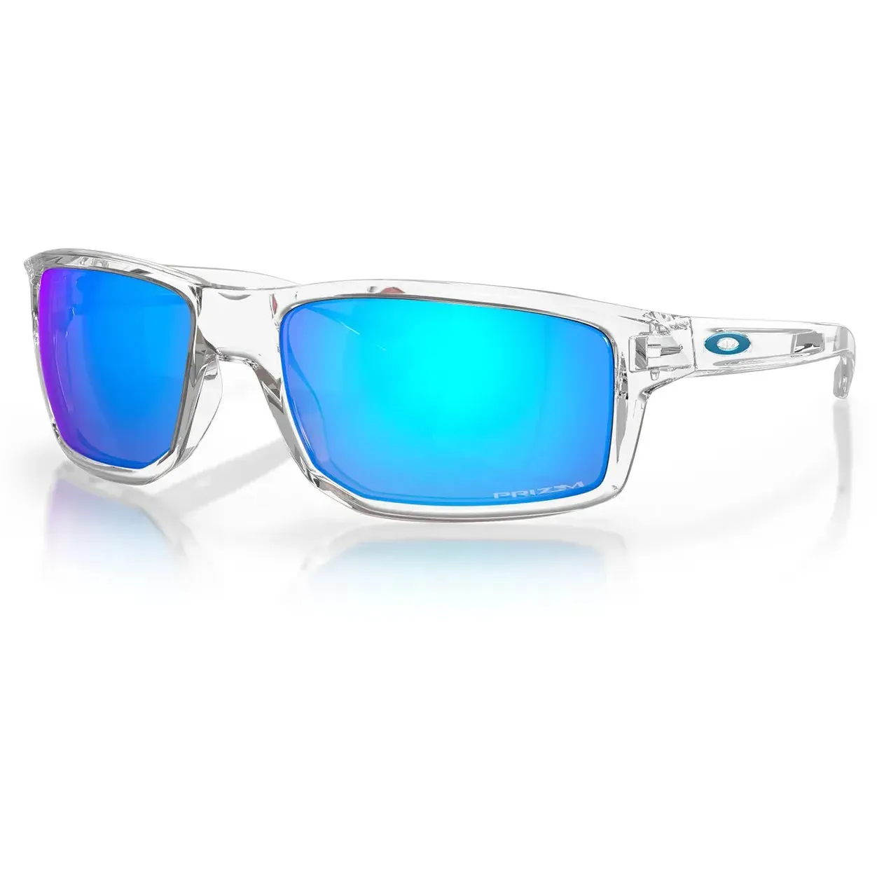 Oakley Gibston Sunglasses - Polished Clear/Prizm Sapphire