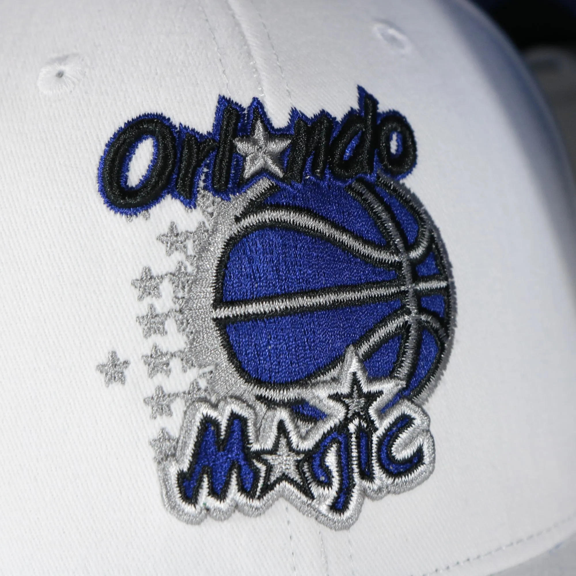 Orlando Magic NBA Hardwood Classics All in Pro Navy Blue Bottom | White Snapback Hat