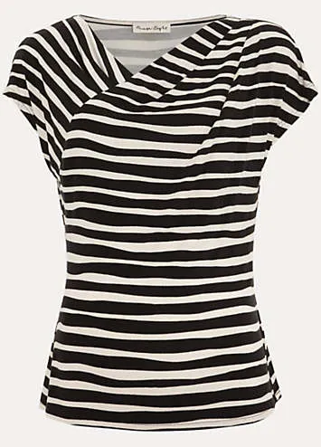 Phase Eight Kiara Stripe Print Top | Kaleidoscope