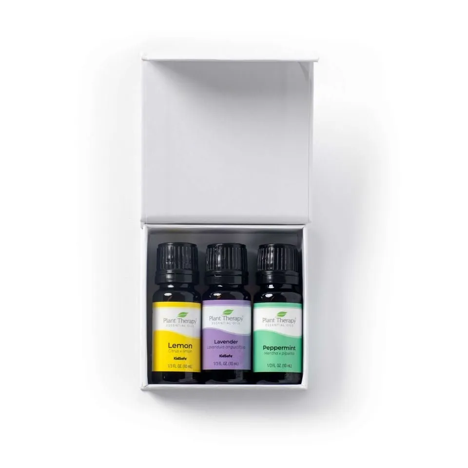 Plant Therapy Lemon, Lavender and Peppermint Set