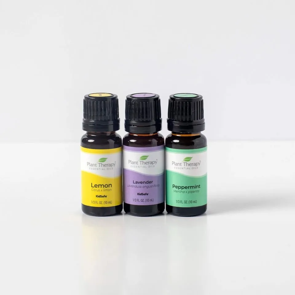 Plant Therapy Lemon, Lavender and Peppermint Set