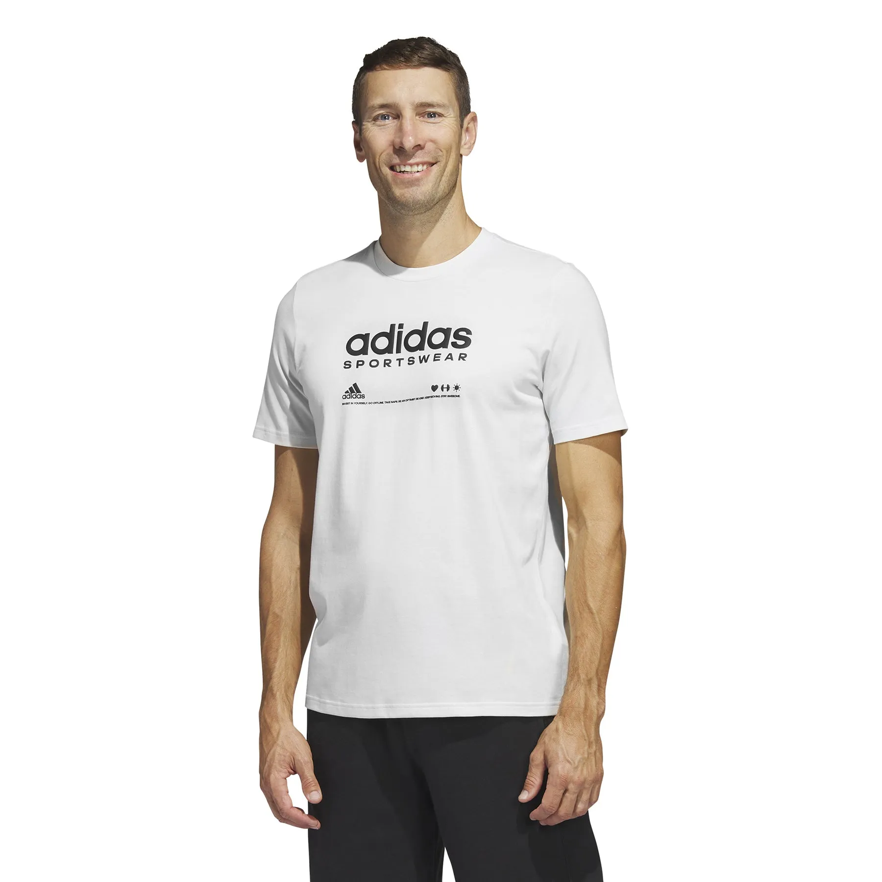 Polo Adidas Hombre M Lounge Tee | IA4014